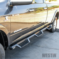Thumbnail for Westin/HDX 19-20 Ram 2500/3500 Crew Cab (8ft Bed) Drop Wheel to Wheel Nerf Step Bars - Txt Black