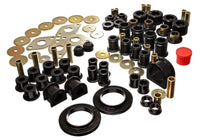 Thumbnail for Energy Suspension 01-04 Toyota Tacoma Black Hyper-Flex Master Bushing Set