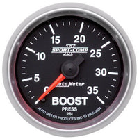 Thumbnail for Autometer Sport-Comp II Mechanical 52mm 0-35 PSI Boost Gauge