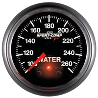 Thumbnail for Autometer Sport-Comp II 52.4mm 100-260 Deg F Water Temp Peak & Warn w/ Electronic Control Gauge