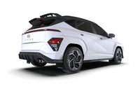Thumbnail for Rally Armor 2024 Hyundai Kona N Line Black UR Mud Flap - White Logo