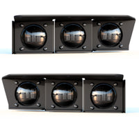 Thumbnail for ORACLE Lighting 21-22 Ford Bronco Triple LED Fog Light Kit for Steel Bumper - White SEE WARRANTY