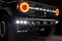 Thumbnail for ORACLE Lighting 21-22 Ford Bronco Triple LED Fog Light Kit for Steel Bumper - White SEE WARRANTY