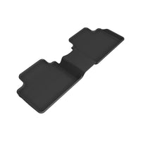 Thumbnail for 3D MAXpider 21-22 Hyundai Elantra Gas Kagu 2nd Row Floormat - Black (3Pcs)