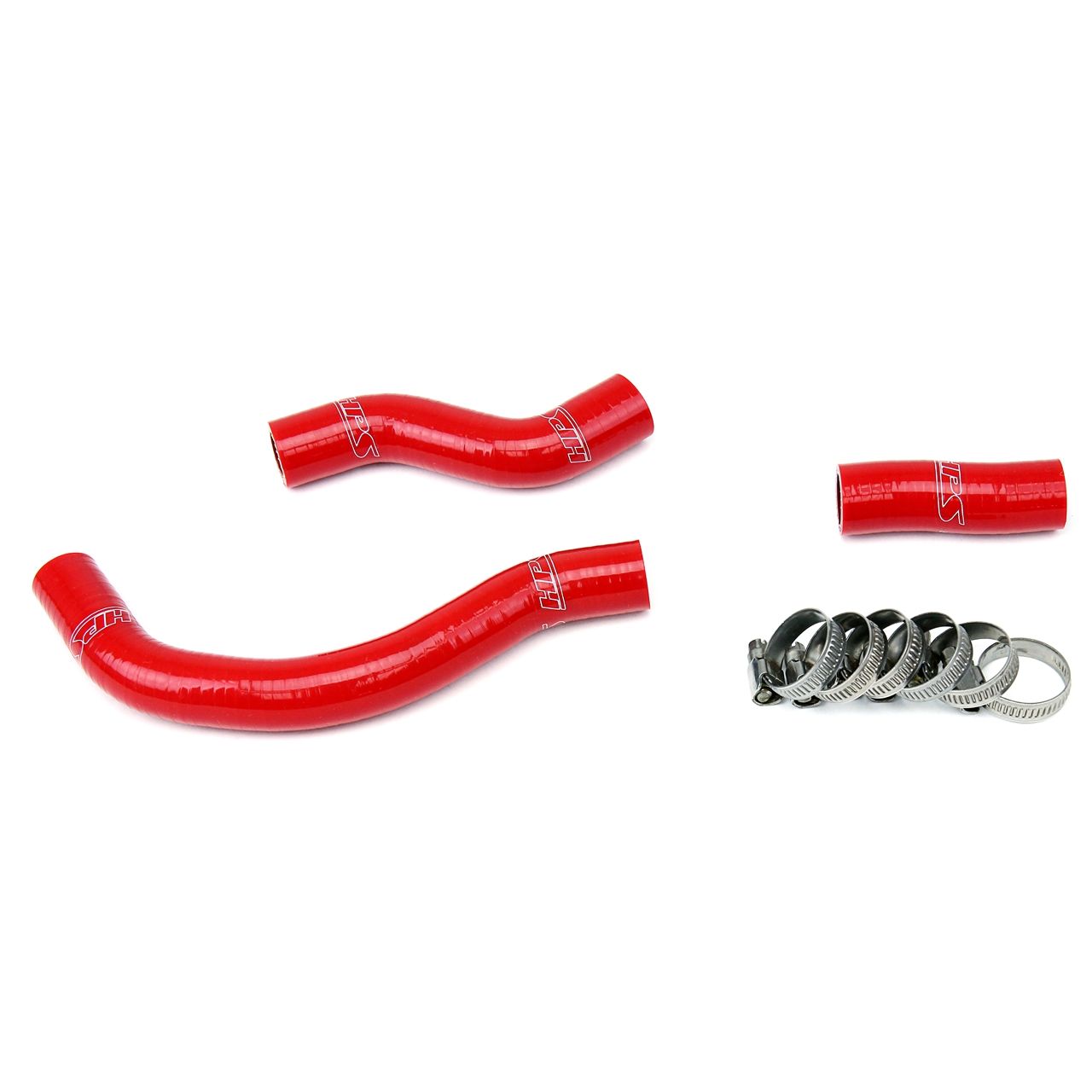 HPS Red Reinforced Silicone Radiator Hose Kit Coolant for KTM 11-12 450SXF