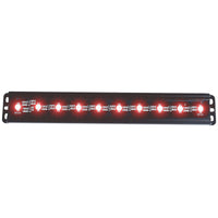Thumbnail for ANZO Universal 12in Slimline LED Light Bar (Red)