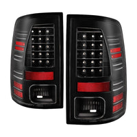 Thumbnail for Spyder 13-18 Dodge Ram 2500/3500 LED Tail Lights LED Model Only - All Black (ALT-YD-DRAM13-LED-BKV2)