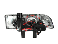 Thumbnail for ANZO 1998-2005 Chevrolet S-10 Projector Headlights w/ Halo Chrome