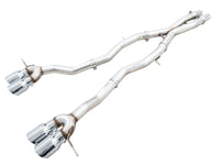 Thumbnail for AWE Track Edition Catback Exhaust for BMW G8X M3/M4 - Chrome Silver Tips