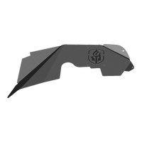 Thumbnail for Road Armor 07-18 Jeep Wrangler JK Stealth Front Fender Liner Body Armor - Raw