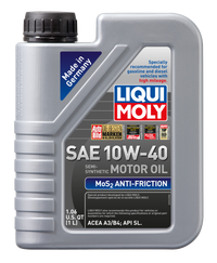 Thumbnail for LIQUI MOLY 1L MoS2 Anti-Friction Motor Oil 10W40