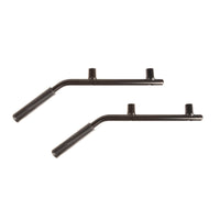 Thumbnail for Rugged Ridge Steel Grab Handles Rear Pair Black 07-18 Jeep Wrangler JK /JKU