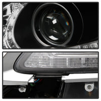 Thumbnail for Spyder Lexus GS 300 / 350 / 450 06-11 Headlights - HID Model Only - Black PRO-YD-LG06-HID-DRL-BK