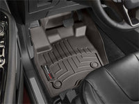Thumbnail for WeatherTech 2016+ Lincoln MKX Front FloorLiner - Cocoa