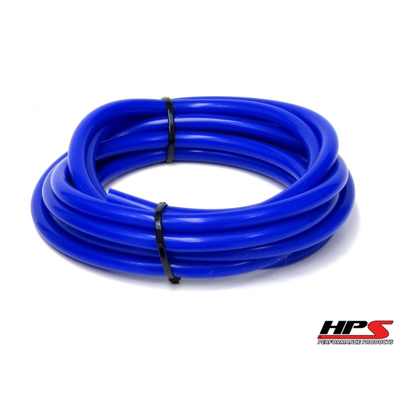 HPS 3.5mm Blue High Temp Silicone Vacuum Hose - 5 Feet Pack