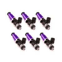 Thumbnail for Injector Dynamics 2600-XDS Injectors - 60mm Length - 14mm Top - Denso Lower Cushion (Set of 6)