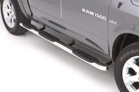 Thumbnail for Lund 09-17 Dodge Ram 1500 Crew Cab (5.5ft. Bed) 5in. Oval WTW SS Nerf Bars - Polished