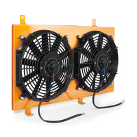 Thumbnail for Mishimoto 04-08 Mazda RX8 Aluminum Fan Shroud Gold