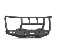 Thumbnail for Road Armor 20-22 Chevy 2500 Stealth Front Winch Bumper Titan Guard - Texture Black