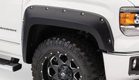 Thumbnail for Bushwacker 14-15 Chevy Silverado 1500 Pocket Style Flares 2pc - Black