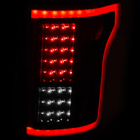 Thumbnail for ANZO 2015-2016 Ford F-150 LED Taillights Black