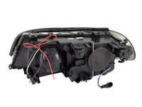 Thumbnail for ANZO 2000-2003 BMW 3 Series E46 Projector Headlights w/ Halo Black