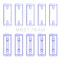 Thumbnail for King Mitsuishi 4G93 SOHC (Size 0.25) Main Bearing Set