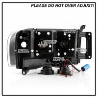 Thumbnail for Spyder Dodge Ram 1500 02-05/Ram 2500/3500 03-05 High-Power LED Headlights - Black PRO-YD-DR02V2PL-BK