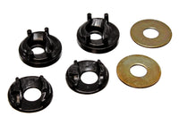Thumbnail for Energy Suspension 95-99 Mitsubishi Eclipse FWD/AWD Black Motor Mount Inserts (2 Torque Mount Positio