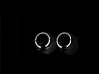 Thumbnail for ANZO 2002-2004 Honda Civic Projector Headlights w/ Halo Black