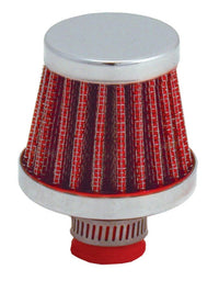 Thumbnail for Spectre Breather Filter 10mm Flange / 2in. OD / 1-3/4in. Height - Red