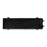 Thumbnail for Mishimoto Universal Large Bar and Plate Dual Pass Black Oil Cooler