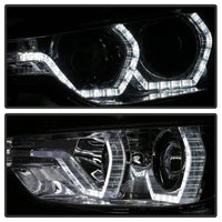 Thumbnail for Spyder 12-14 BMW F30 3 Series 4DR Projector Headlights - LED DRL - Smoke (PRO-YD-BMWF3012-DRL-SM)