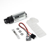 Thumbnail for DeatschWerks 2016+ Infinity Q50 340lph Compact Fuel Pump w/o clips w/ 9-1061 install kit
