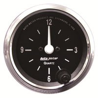 Thumbnail for Autometer Cobra 2 1/16in 12HR Analog Clock Gauge