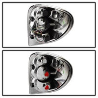 Thumbnail for Spyder Dodge Caravan/Grand Caravan 01-07 Euro Style Tail Lights Black ALT-YD-DC01-BK