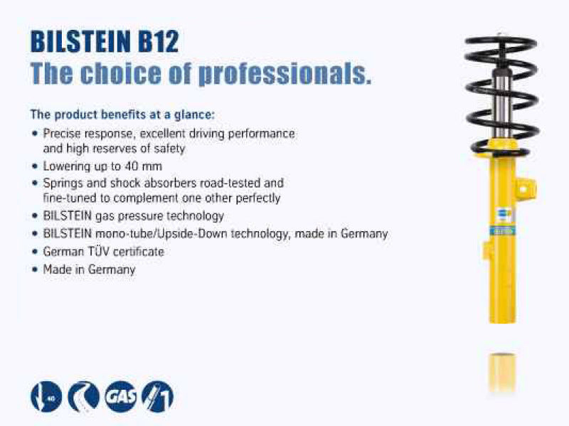 Bilstein B12 2006 Audi A6 Base Front and Rear Suspension Kit