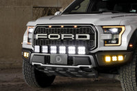 Thumbnail for Diode Dynamics 17-20 Ford Raptor SS5 Grille CrossLink Lightbar Kit - Yellow Pro Combo