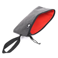 Thumbnail for Go Rhino XVenture Gear Zipped Pouch - Large (12in. Wide Pocket / 6.5in. Hand Strap) Canvas - Black