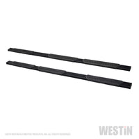 Thumbnail for Westin 2019 Chevrolet Silverado/Sierra 1500 Crew Cab (5.5ft) R5 Modular Nerf Step Bars - Black