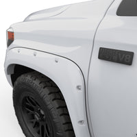 Thumbnail for EGR 14+ Toyota Tundra Bolt-On Look Color Match Fender Flares - Set - Color MatchSuper White