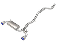 Thumbnail for aFe POWER Takeda 2021 Toyota Supra 2.0L (t) 2.5in-3in 304 SS CB Exhaust w/ Blue Tips
