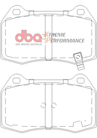 Thumbnail for DBA 03-07 G35 w/ Brembo XP650 Front Brake Pads
