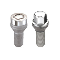 Thumbnail for McGard 5 Lug Hex Install Kit w/Locks (Cone Seat Bolt) M14X1.25 / 17mm Hex / 27.5mm Shank L. - Chrome