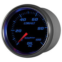 Thumbnail for Autometer Cobalt 66mm 0-100 PSI Oil Pressure Gauge