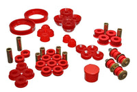 Thumbnail for Energy Suspension 94-97 Honda Accord/Odyssey Red Hyper-Flex Master Bushing Set