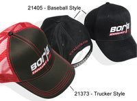 Thumbnail for Borla Black Baseball Style Cap with Borla Logo - Fits All Sizes