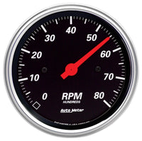 Thumbnail for Autometer Designer Black 3-3/8in Electrical 8k RPM In-Dash Tachometer