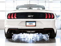 Thumbnail for AWE Tuning 2018+ Ford Mustang GT (S550) Cat-back Exhaust - Touring Edition (Quad Diamond Black Tips)