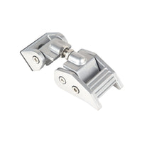 Thumbnail for Rugged Ridge 07-18 Jeep Wrangler JK Silver Hood Catch Kit